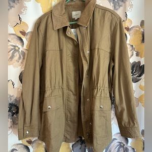 Cinched field jacket XL